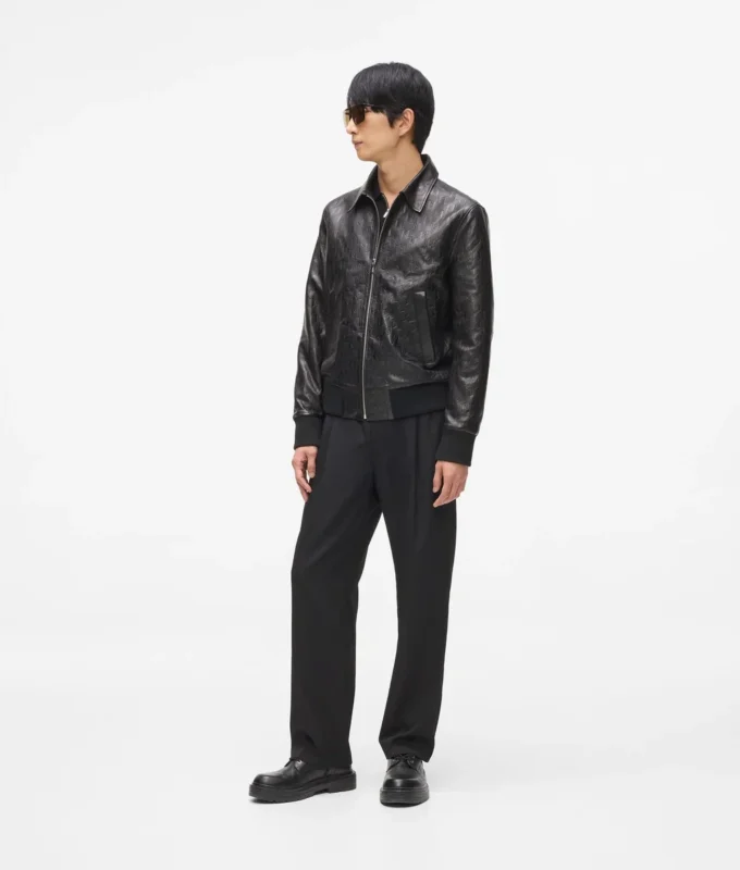Lederblouson