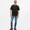 Locker geschnittenes T-Shirt mit Karl-Print Locker geschnittenes T-Shirt mit Karl-Print