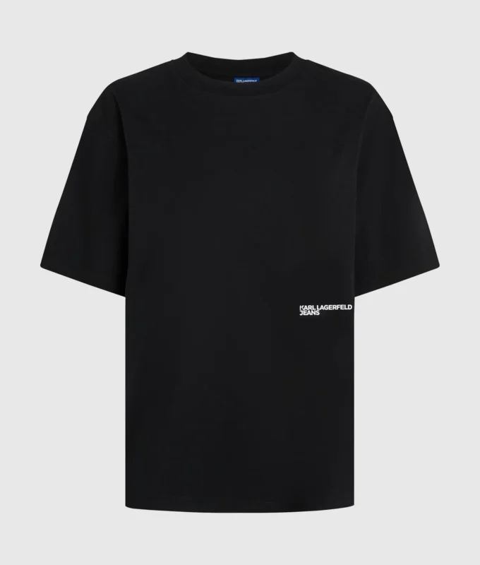 Locker geschnittenes T-Shirt mit Karl-Print Locker geschnittenes T-Shirt mit Karl-Print