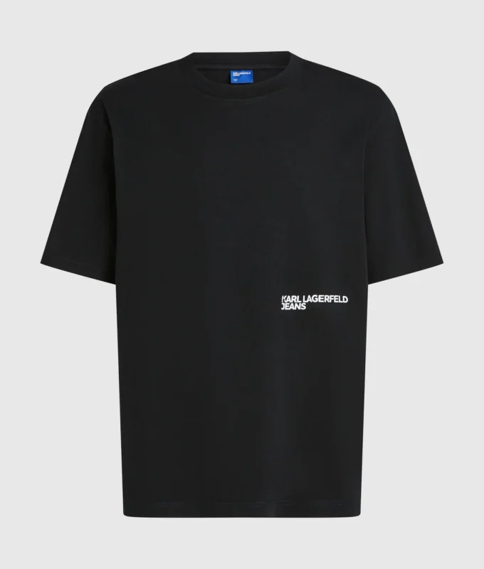 Locker geschnittenes T-Shirt mit Karl-Print Locker geschnittenes T-Shirt mit Karl-Print