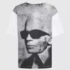 Locker geschnittenes T-Shirt mit Karl-Print Locker geschnittenes T-Shirt mit Karl-Print