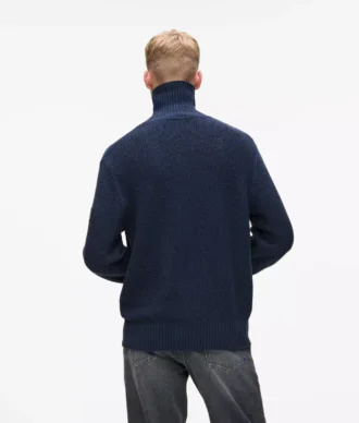 Lockerer Rollkragenpullover Lockerer Rollkragenpullover