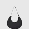 Logo-Nylon-Umhängetasche mit Mondmotiv Logo-Nylon-Umhängetasche mit Mondmotiv