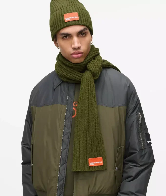 Logo-Patch-Schal Logo-Patch-Schal