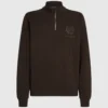 Loungewear-Sweatshirt mit Wappen