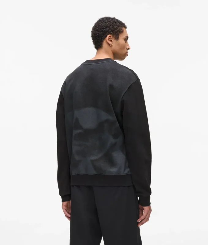 Lässiges Sweatshirt mit Karl-Print Lässiges Sweatshirt mit Karl-Print