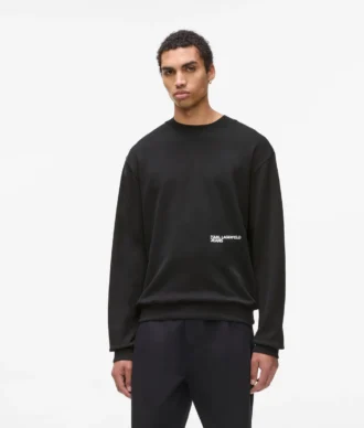 Lässiges Sweatshirt mit Karl-Print
