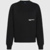 Lässiges Sweatshirt mit Karl-Zitat