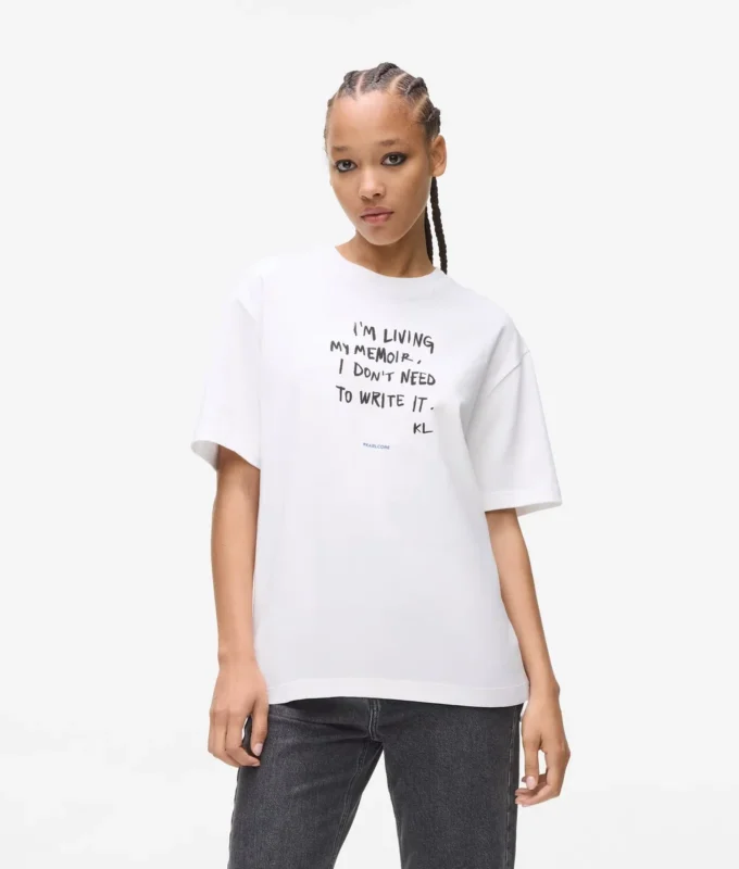 Lässiges T-Shirt mit Karl-Zitat Lässiges T-Shirt mit Karl-Zitat