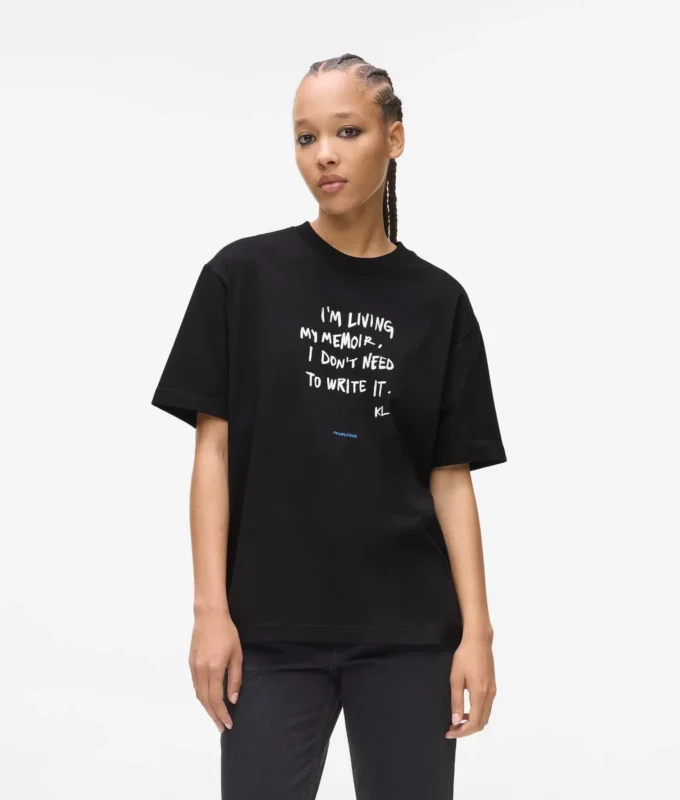Lässiges T-Shirt mit Karl-Zitat Lässiges T-Shirt mit Karl-Zitat