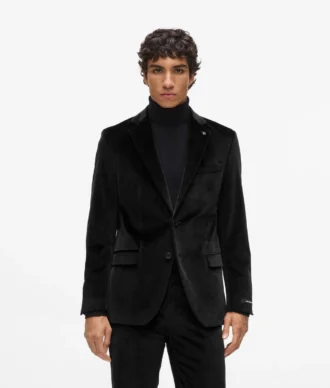 Maßgeschneiderter Blazer aus Wollmischung