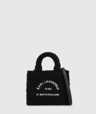 Mini-Tasche aus Lammfellimitat von Rue St-Guillaume