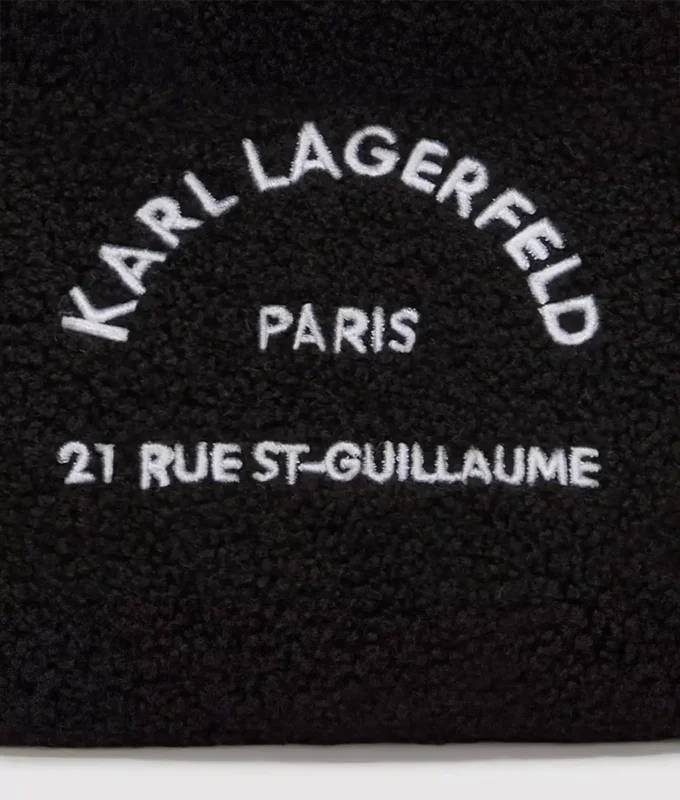 Mini-Tasche aus Lammfellimitat von Rue St-Guillaume Mini-Tasche aus Lammfellimitat von Rue St-Guillaume