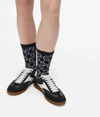Monogramm-Socken – 2er-Pack