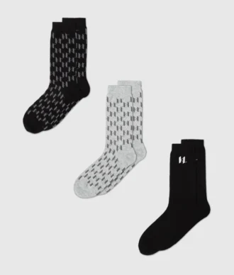Monogramm-Socken – 3er-Pack Monogramm-Socken – 3er-Pack