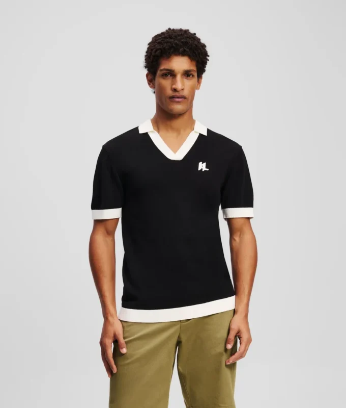 MONOGRAMM-STRICKPOLOSHIRT MONOGRAMM-STRICKPOLOSHIRT