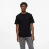 MONOGRAMM-T-SHIRT AUS WOLLMISCHUNG MONOGRAMM-T-SHIRT AUS WOLLMISCHUNG