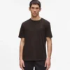 MONOGRAMM-T-SHIRT AUS WOLLMISCHUNG MONOGRAMM-T-SHIRT AUS WOLLMISCHUNG