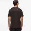 MONOGRAMM-T-SHIRT AUS WOLLMISCHUNG MONOGRAMM-T-SHIRT AUS WOLLMISCHUNG