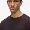 MONOGRAMM-T-SHIRT AUS WOLLMISCHUNG MONOGRAMM-T-SHIRT AUS WOLLMISCHUNG