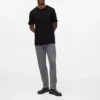 MONOGRAMM-T-SHIRT AUS WOLLMISCHUNG MONOGRAMM-T-SHIRT AUS WOLLMISCHUNG