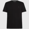 MONOGRAMM-T-SHIRT AUS WOLLMISCHUNG MONOGRAMM-T-SHIRT AUS WOLLMISCHUNG