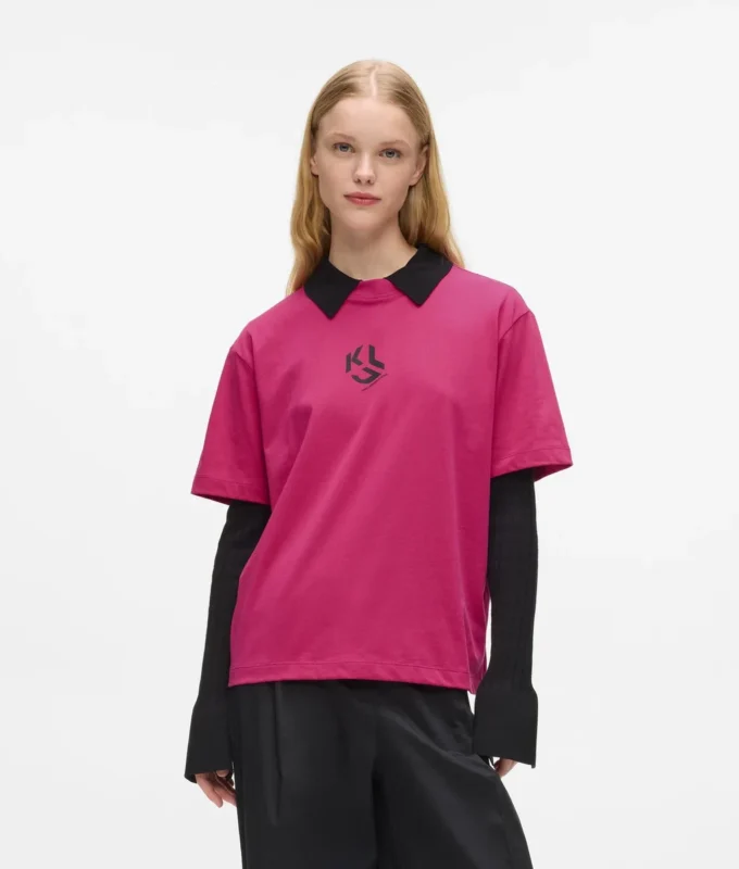 Monogramm-T-Shirt in regulärer Passform Monogramm-T-Shirt in regulärer Passform