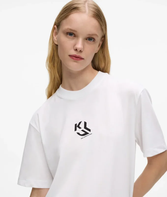 Monogramm-T-Shirt in regulärer Passform Monogramm-T-Shirt in regulärer Passform