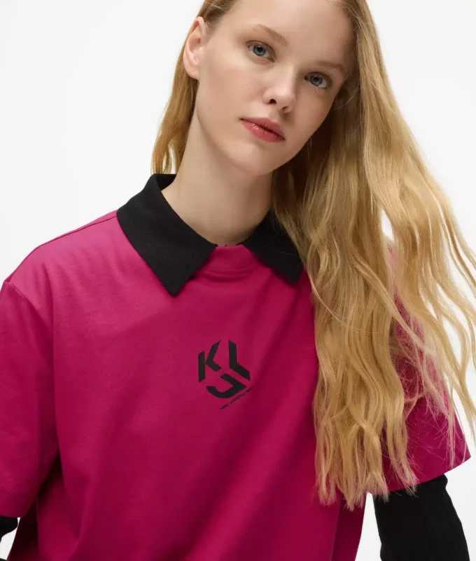 Monogramm-T-Shirt in regulärer Passform Monogramm-T-Shirt in regulärer Passform