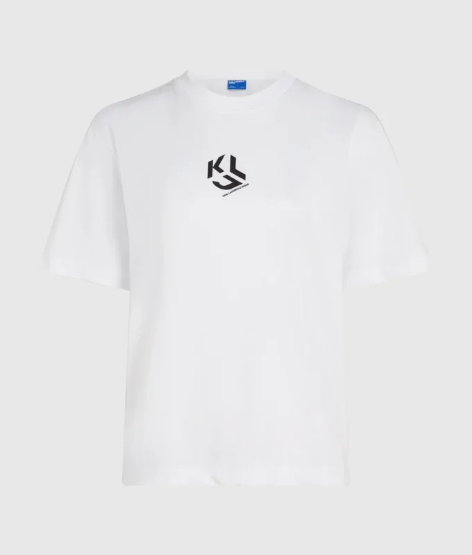 Monogramm-T-Shirt in regulärer Passform Monogramm-T-Shirt in regulärer Passform