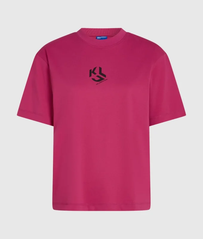 Monogramm-T-Shirt in regulärer Passform Monogramm-T-Shirt in regulärer Passform
