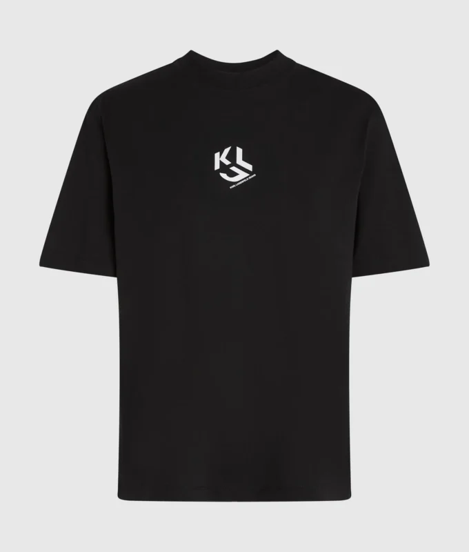 Monogramm-T-Shirt in regulärer Passform Monogramm-T-Shirt in regulärer Passform