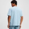 MONOGRAMM-T-SHIRT MIT KAROMUSTER MONOGRAMM-T-SHIRT MIT KAROMUSTER