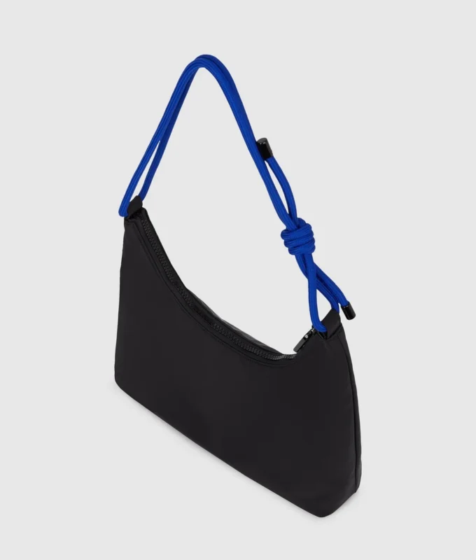 Nylon-Umhängetasche mit Kordelzug Nylon-Umhängetasche mit Kordelzug