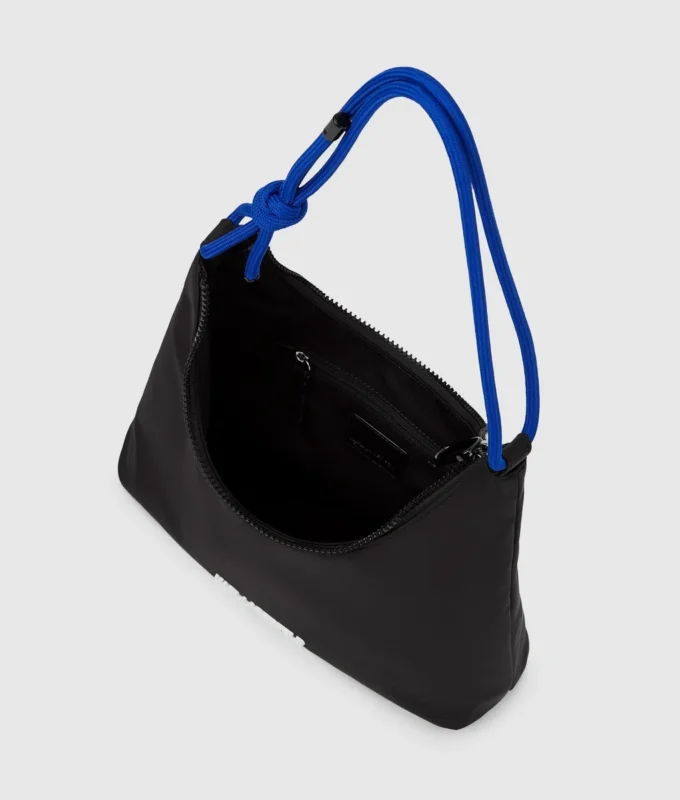 Nylon-Umhängetasche mit Kordelzug Nylon-Umhängetasche mit Kordelzug