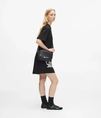 Nylon-Umhängetasche mit Logo Nylon-Umhängetasche mit Logo
