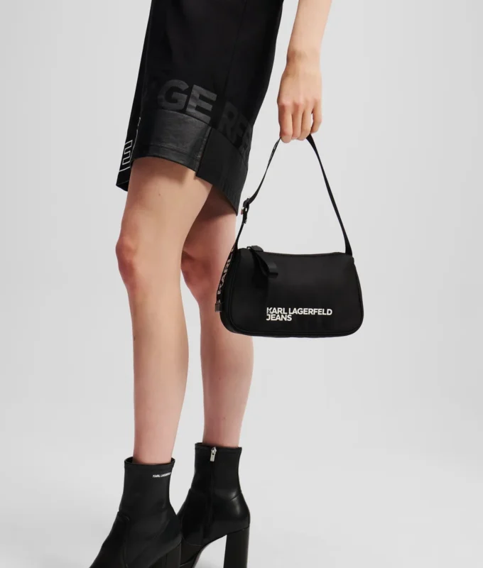 Nylon-Umhängetasche mit Logo Nylon-Umhängetasche mit Logo