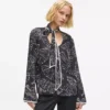 Oberteil mit Fächerprint Oberteil mit Fächerprint