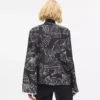 Oberteil mit Fächerprint Oberteil mit Fächerprint