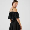 OFF-SHOULDER CROPPED BEACH TOP