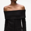 Off-Shoulder-Sweatshirt