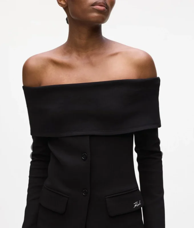 Off-Shoulder-Sweatshirt