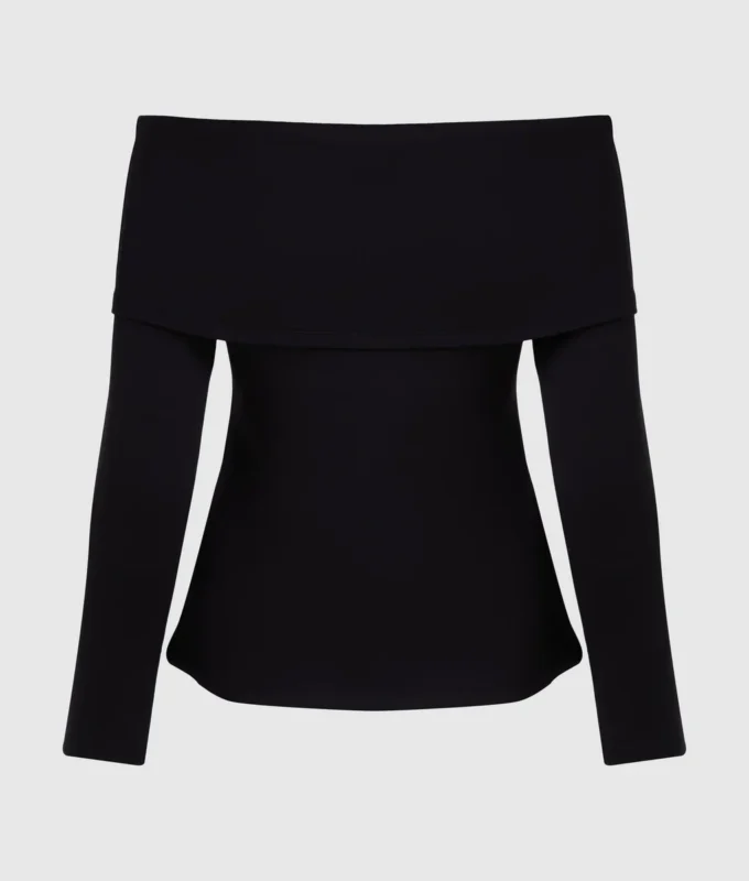 Off-Shoulder-Sweatshirt