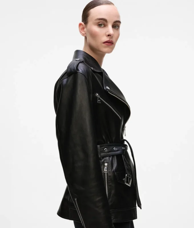 Oversized-Lederjacke Oversized-Lederjacke