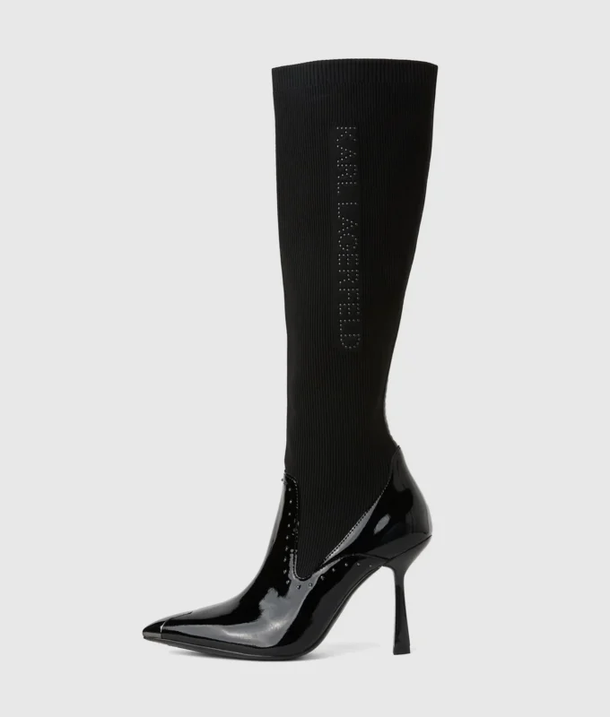 Pandara hohe Stiefel mit Nieten
