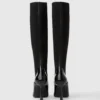 Pandara hohe Stiefel mit Nieten