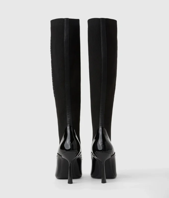 Pandara hohe Stiefel mit Nieten