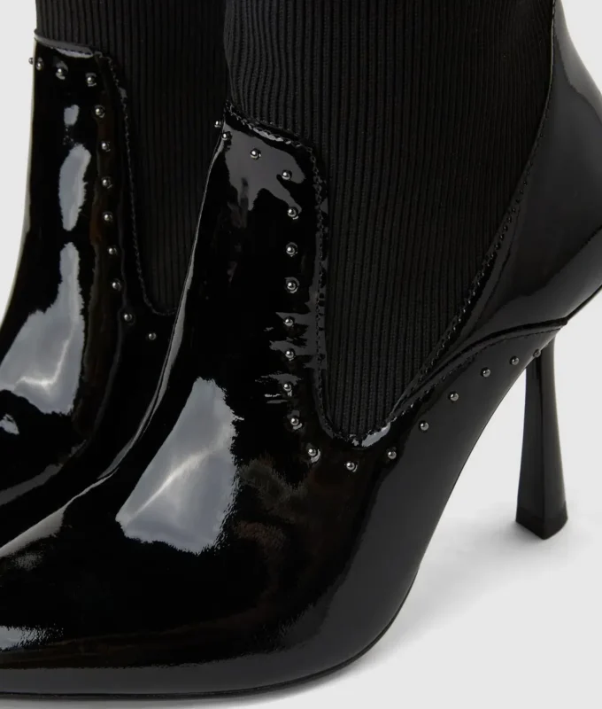 Pandara hohe Stiefel mit Nieten