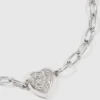 PAVÉ-HERZ-ANHÄNGER-ARMBAND
