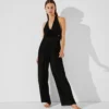 PLISSÉ BEACH PANTS